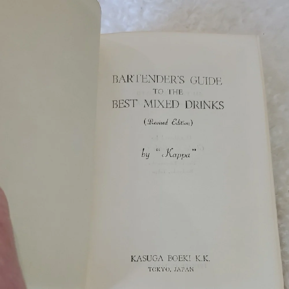 Kappa Orange Bartender's Guide